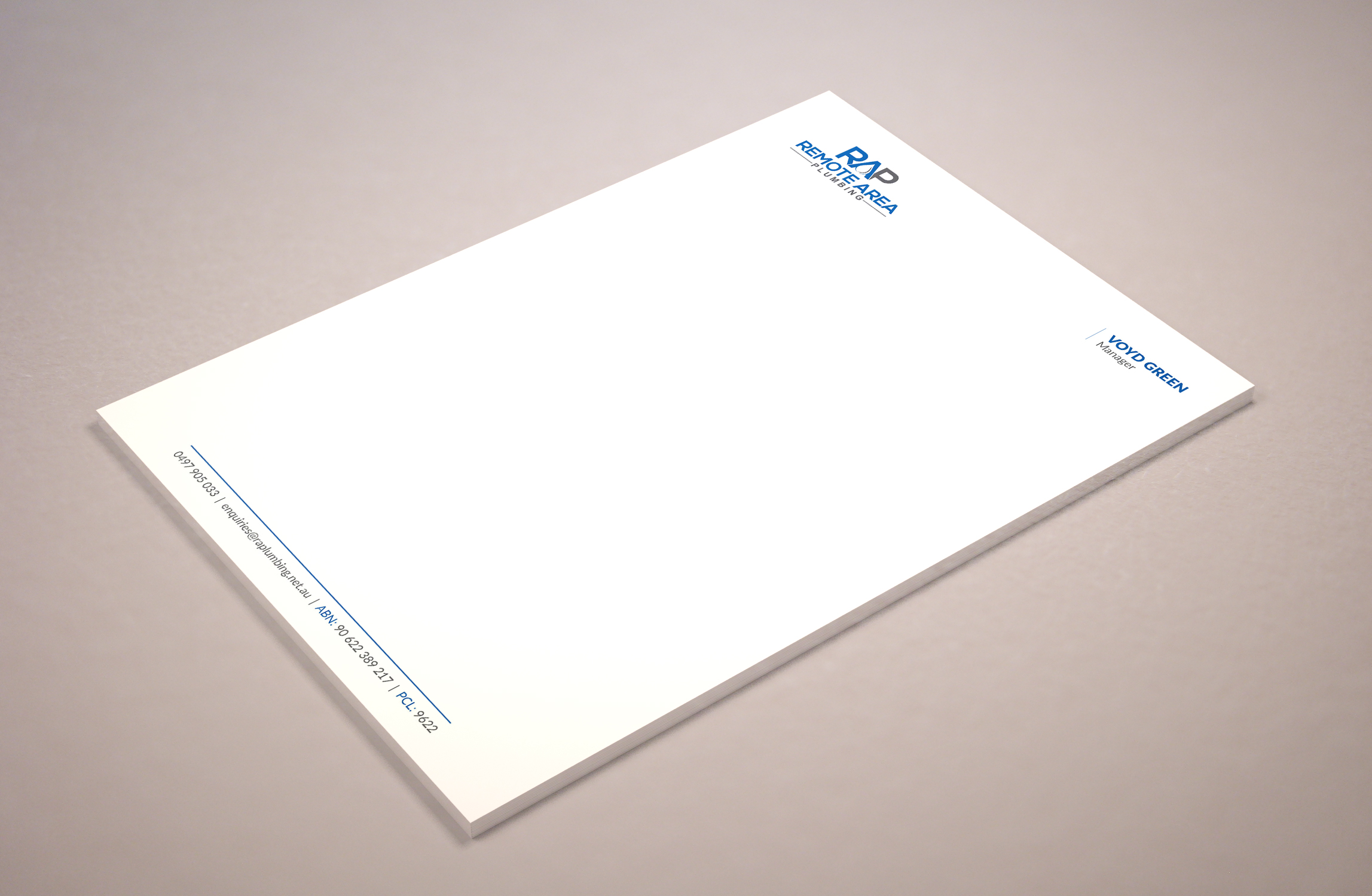 Stationery Design by Musa. A for this project | Design #23194108