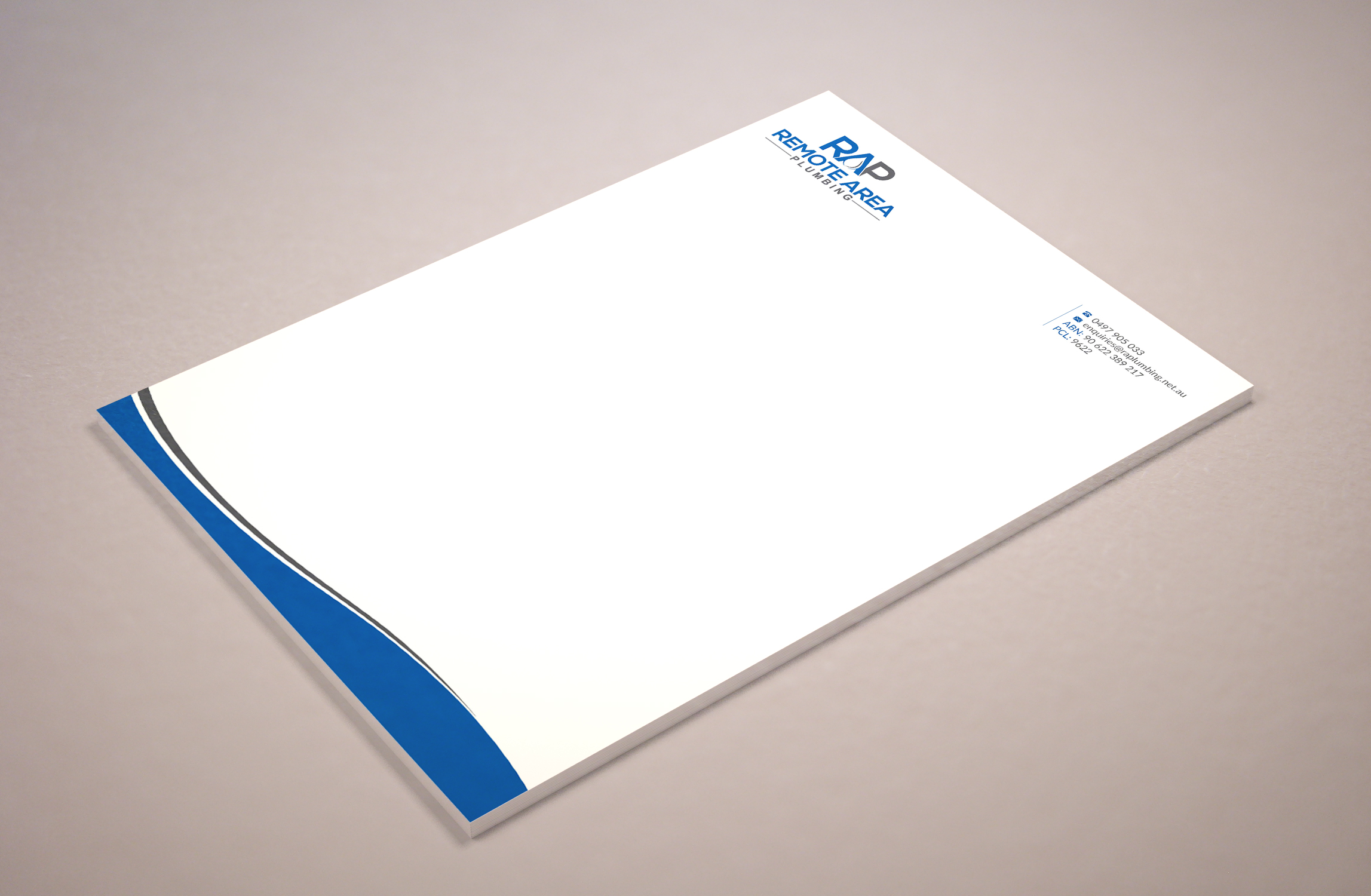 Stationery Design by Musa. A for this project | Design #23194110