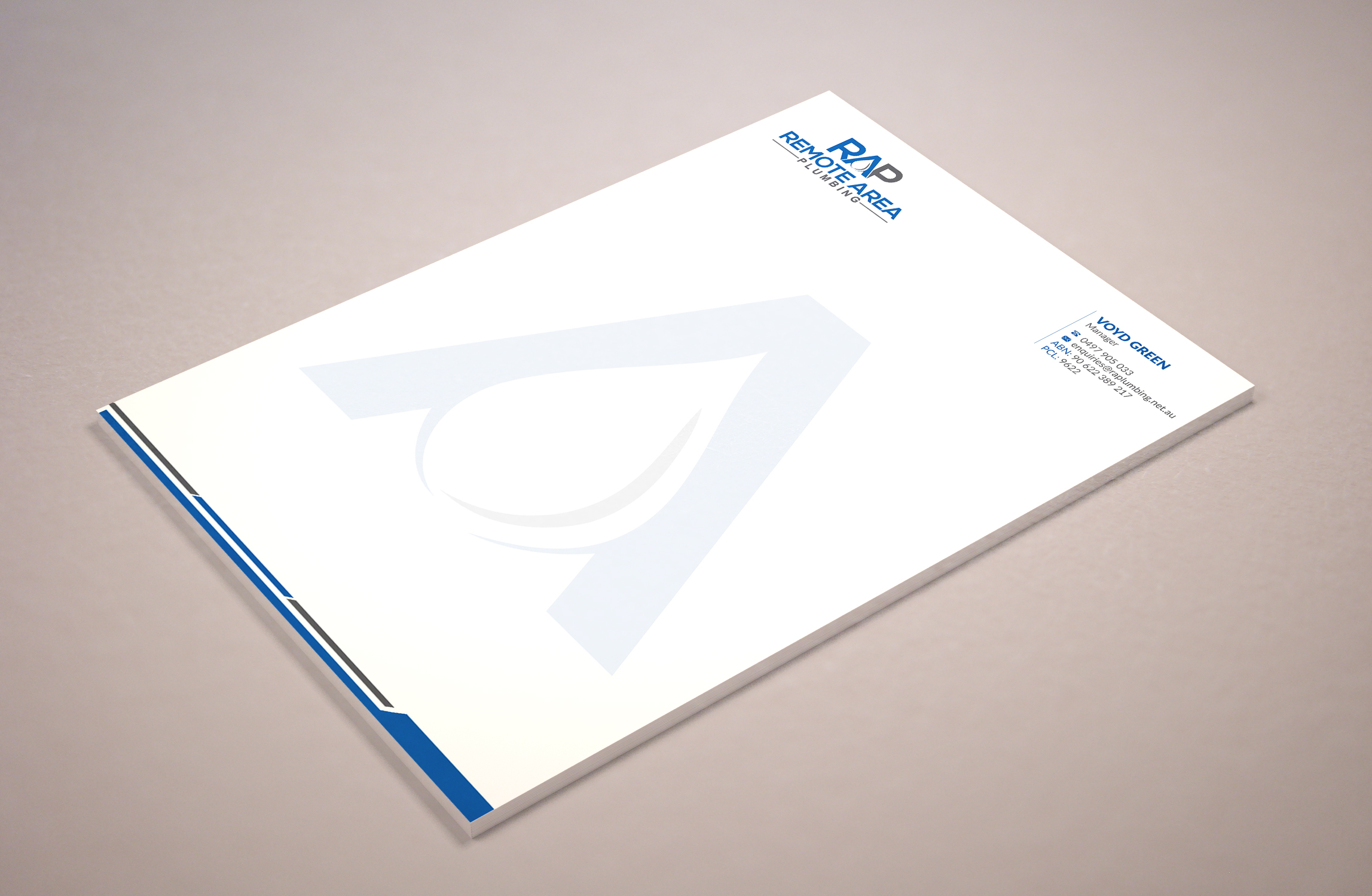 Stationery Design by Musa. A for this project | Design #23194111