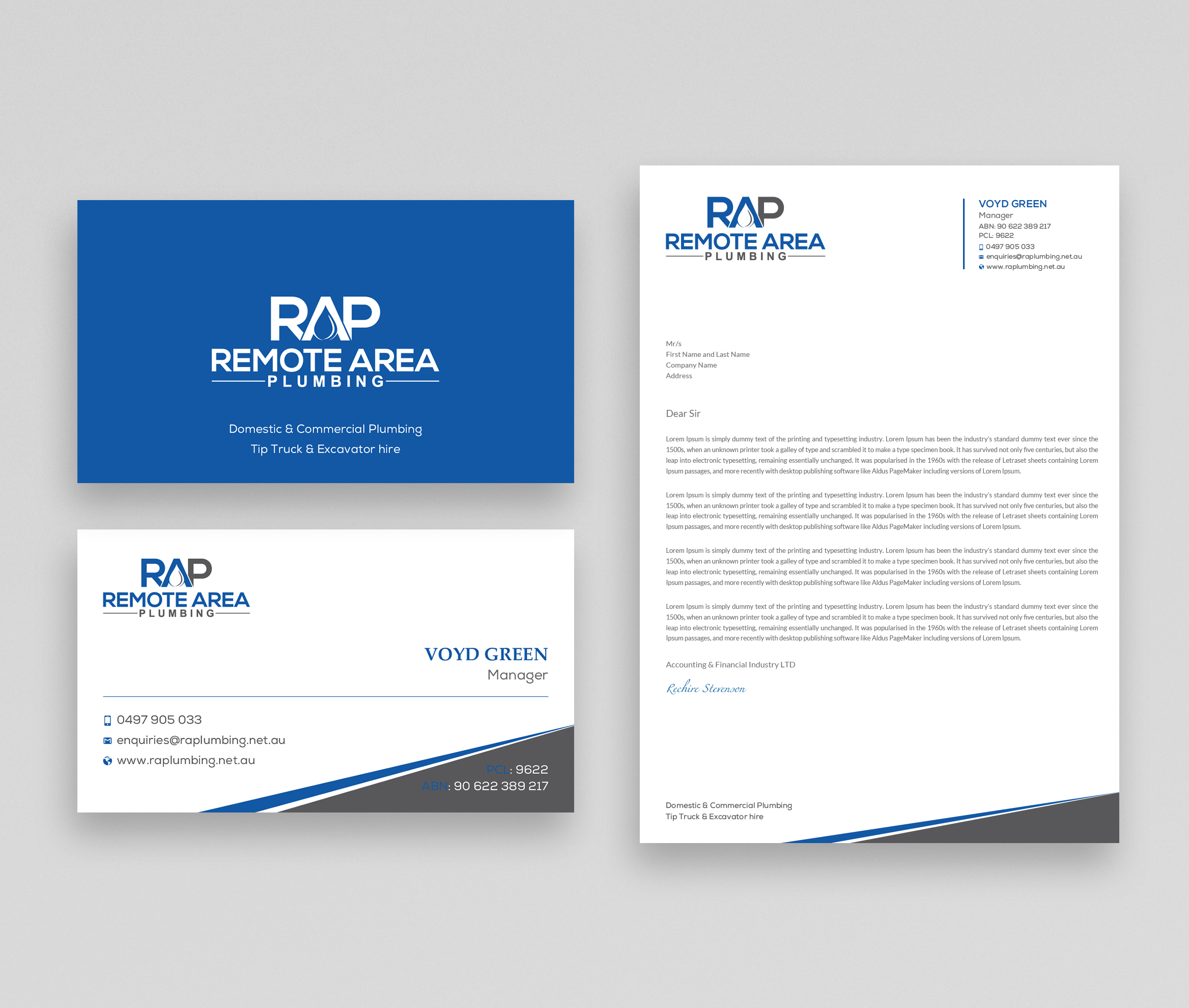 Stationery Design by Uttom 2 for this project | Design #23176618