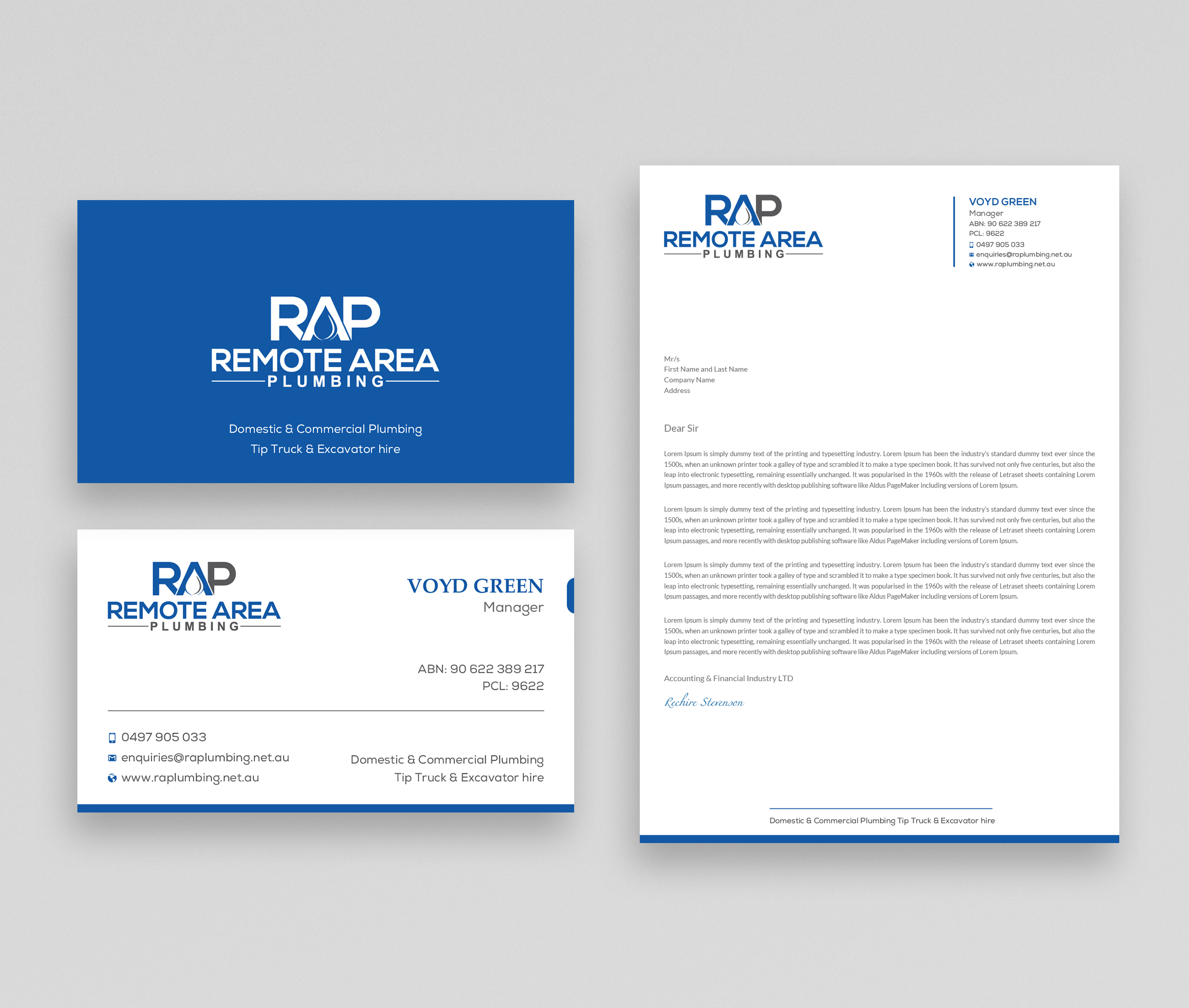 Stationery Design by Uttom 2 for this project | Design #23176624
