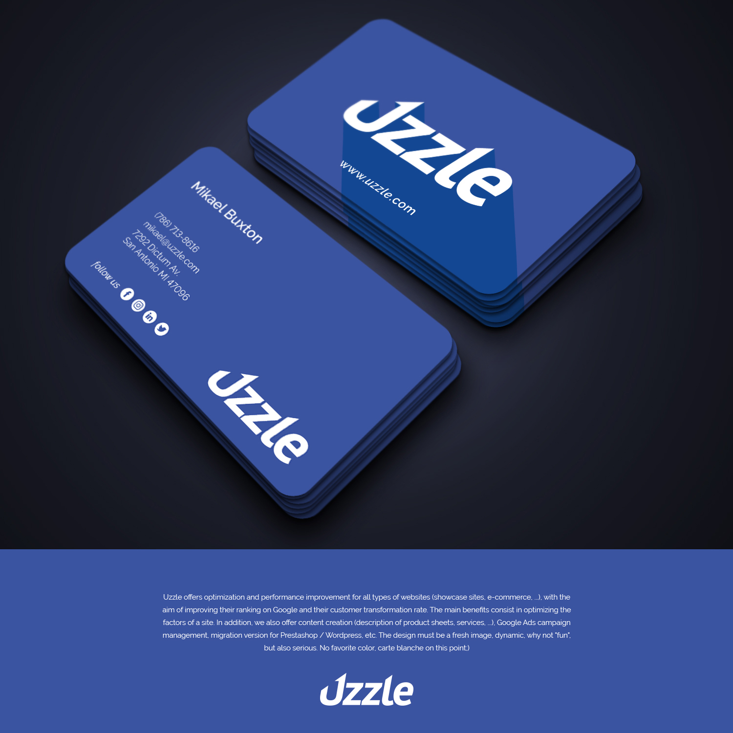 Business Card Design by designbysy for this project | Design #23197845