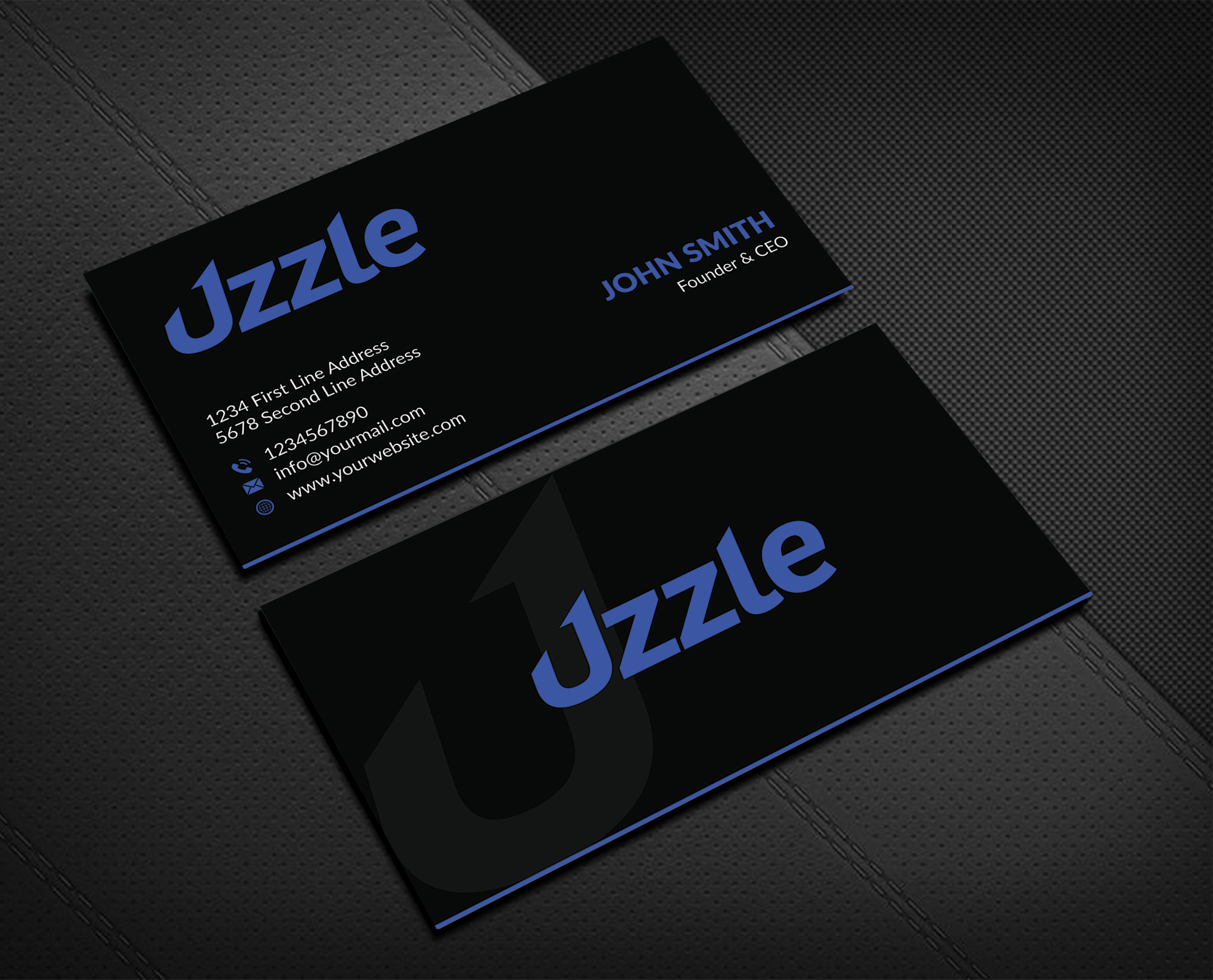 Business Card Design by Musa. A for this project | Design #23193793