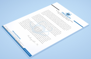 Letterhead Design by Petter Goms for this project | Design #23183988