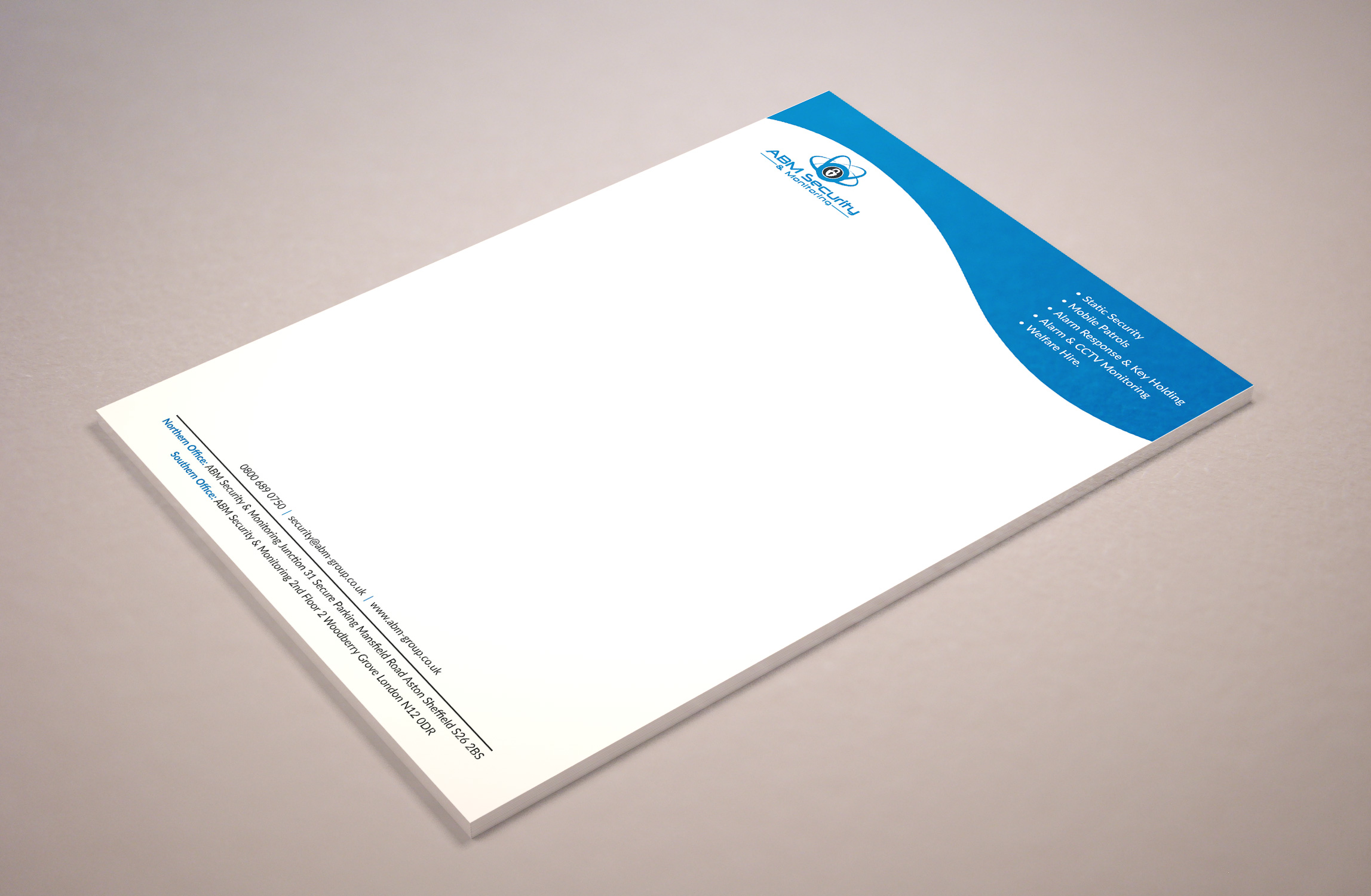 Letterhead Design by Musa. A for this project | Design #23181133