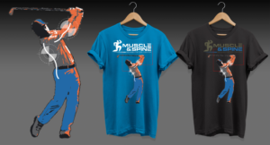 Muscle & Spine T shirts - top physical therapy practice for spine, sports medicine, golf rehab | Design de T-shirt par Al Pech