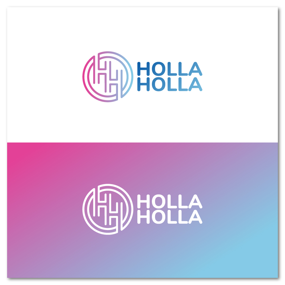 Logo Design by Sujit Banerjee for Holla holla | Design #23182464