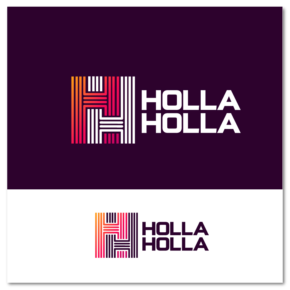 Logo Design by Sujit Banerjee for Holla holla | Design #23182465