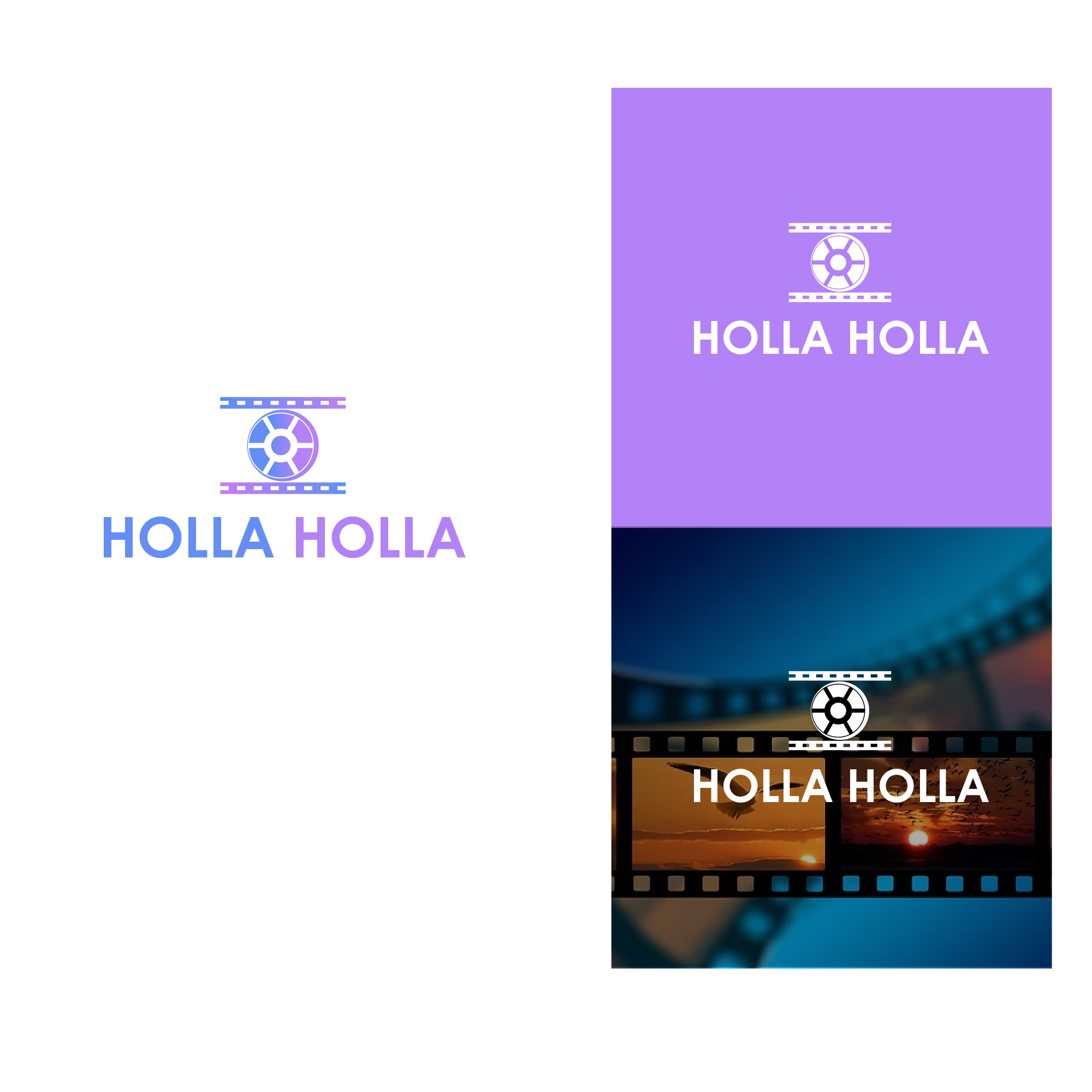 Logo Design by zatsukiki for Holla holla | Design #23184807