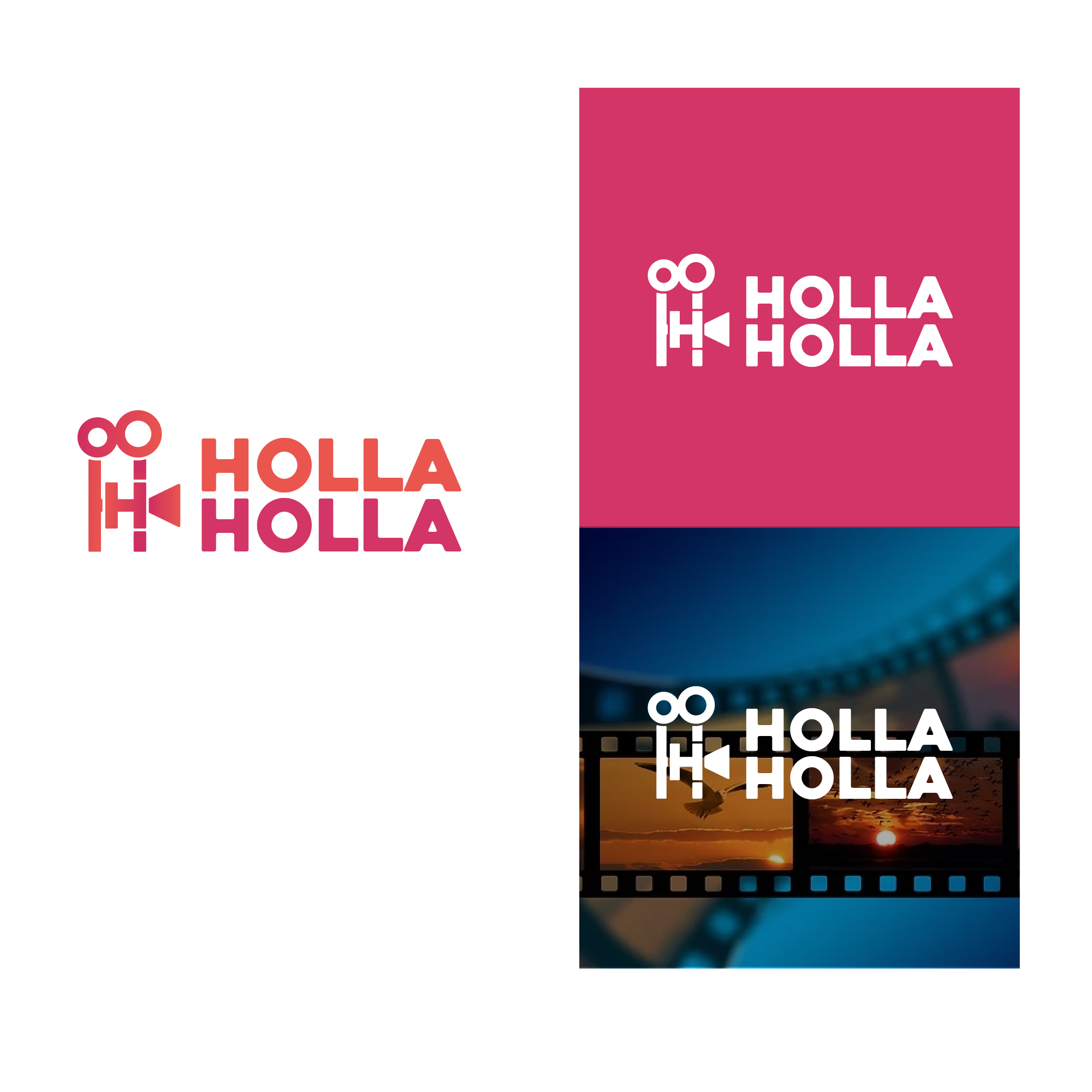 Logo Design by zatsukiki for Holla holla | Design #23184810