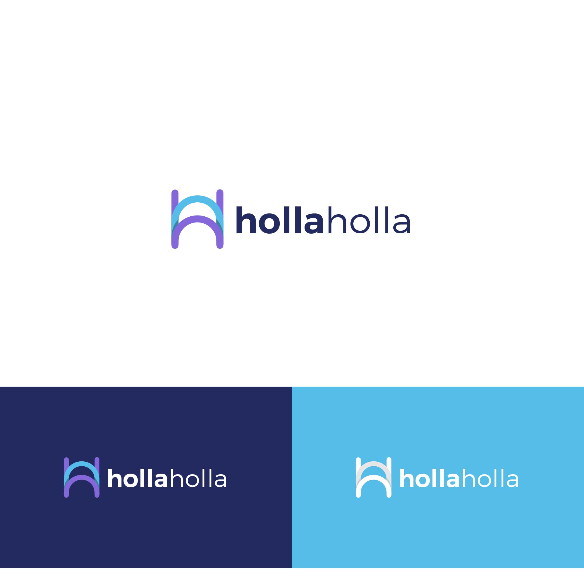 Logo Design by zatsukiki for Holla holla | Design #23184813