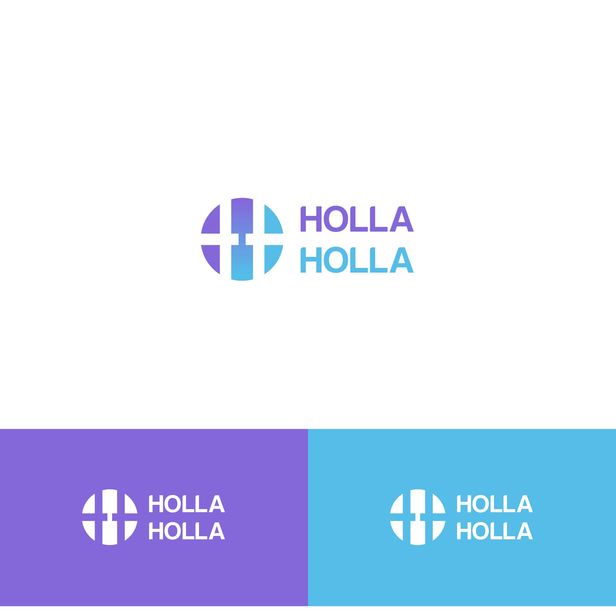 Logo Design by zatsukiki for Holla holla | Design #23206016