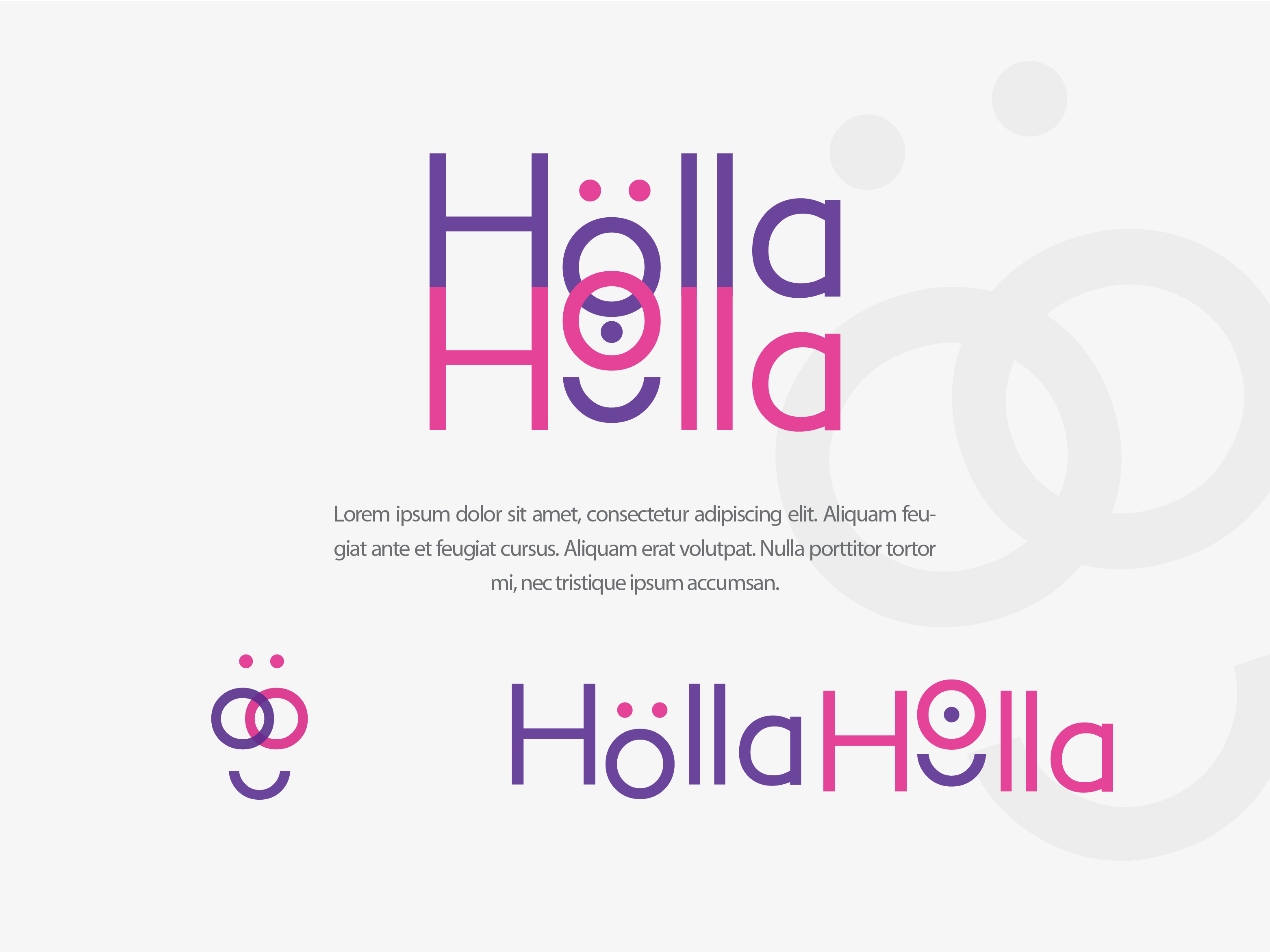 Logo Design by Happy Fish Creations for Holla holla | Design #23189840