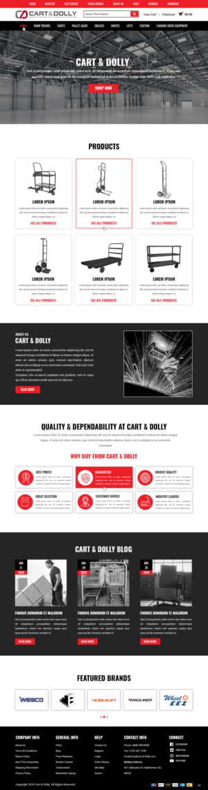 Web Design by pb for this project | Design: #23185474