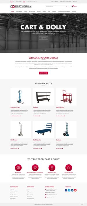 Web Design by pb for this project | Design: #23185475