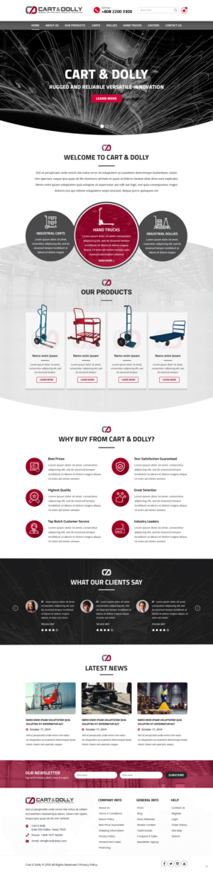 Web Design by pb for this project | Design: #23185476