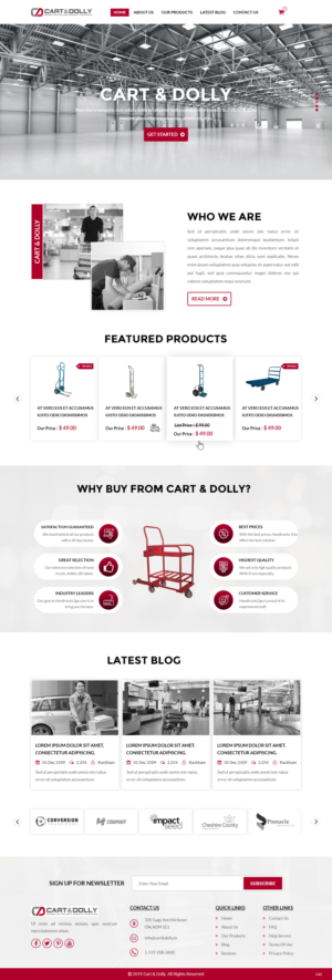 Web Design by pb for this project | Design: #23185480