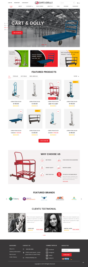 Web Design by pb for this project | Design: #23185481