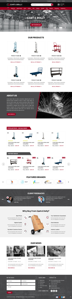 Web Design by pb for this project | Design: #23185482