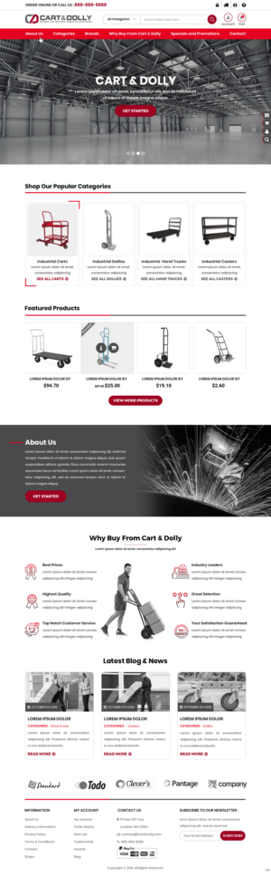 Web Design by pb for this project | Design: #23185483