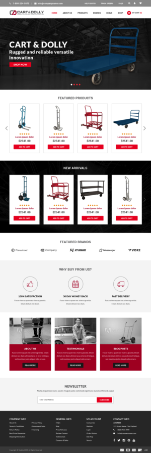 Web Design by pb for this project | Design: #23185484