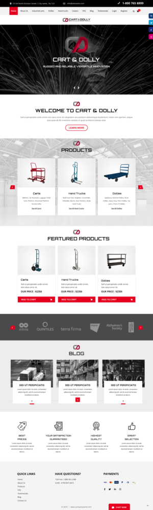 Web Design by pb for this project | Design: #23185485