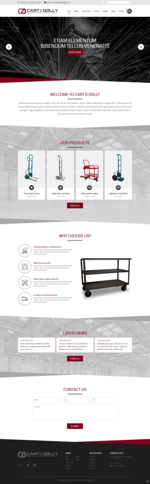 Web Design by pb for this project | Design: #23185486