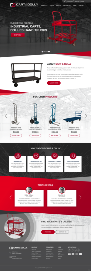 Web Design by pb for this project | Design: #23185487
