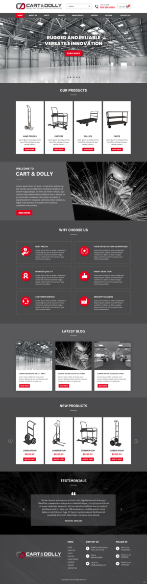 Web Design by pb for this project | Design: #23185490