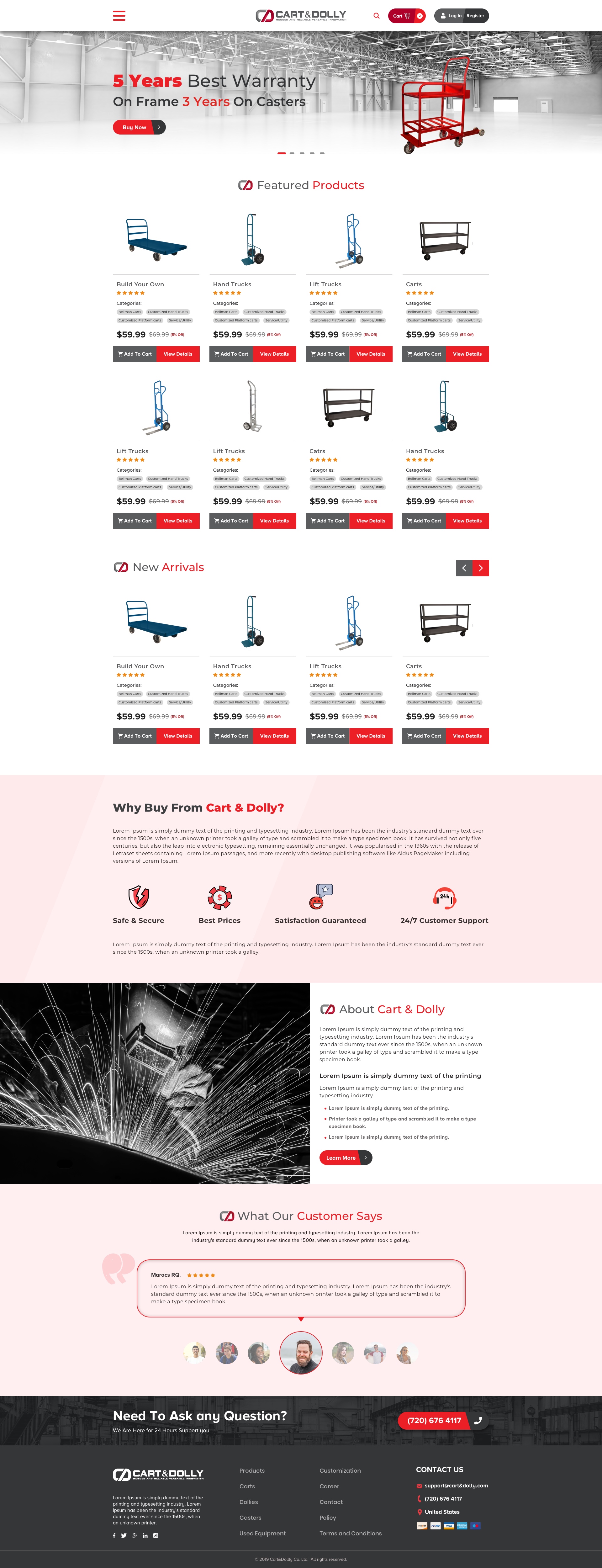 Web Design by Pram Shaw for this project | Design #23182844