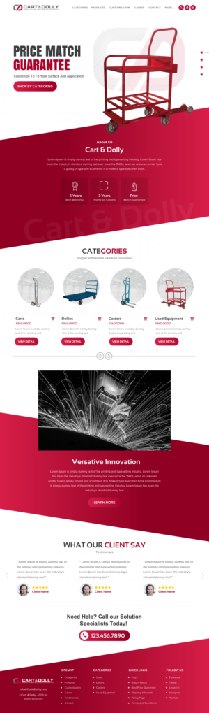 Web Design by rightway for this project | Design: #23185704