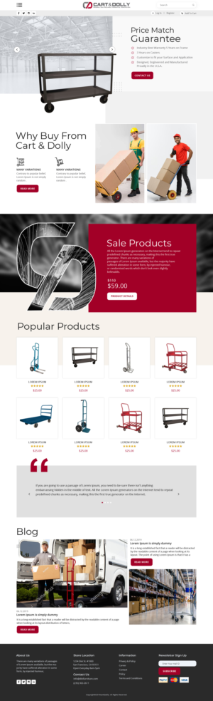 Web Design by sai.designer87 for this project | Design #23183123