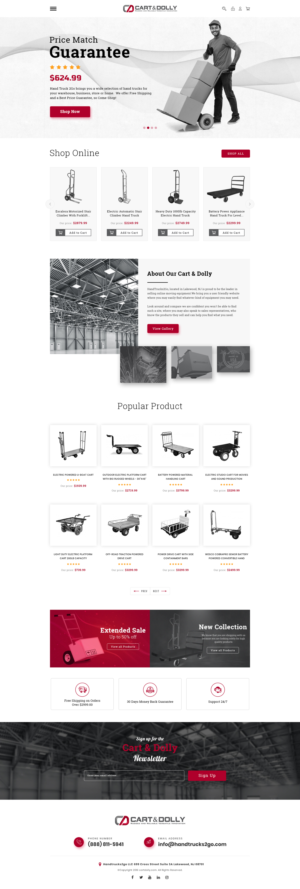 Web Design by AbhishekRoyBunty for this project | Design: #23199901