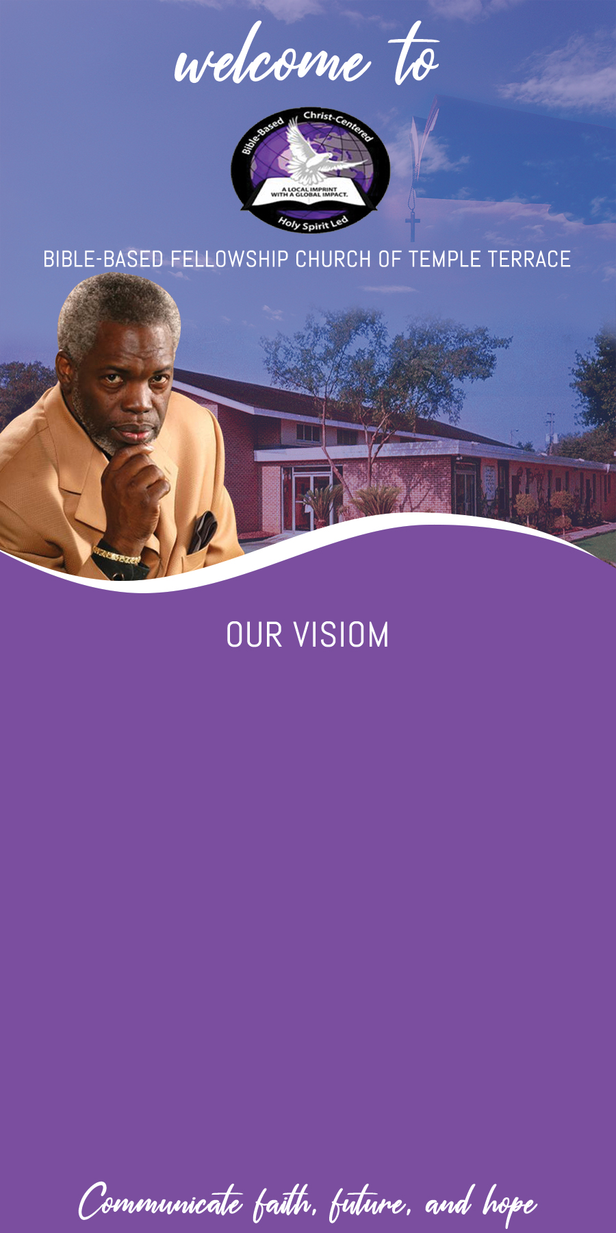 Graphic Design by hassan karrach for Bible-Based Fellowship Church of Temple Terrace | Design #23179202