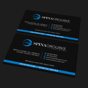 Business Card Makeover. Recreate a sleek modern design for our business card.  | Design de Carte de Visite par Sandaruwan