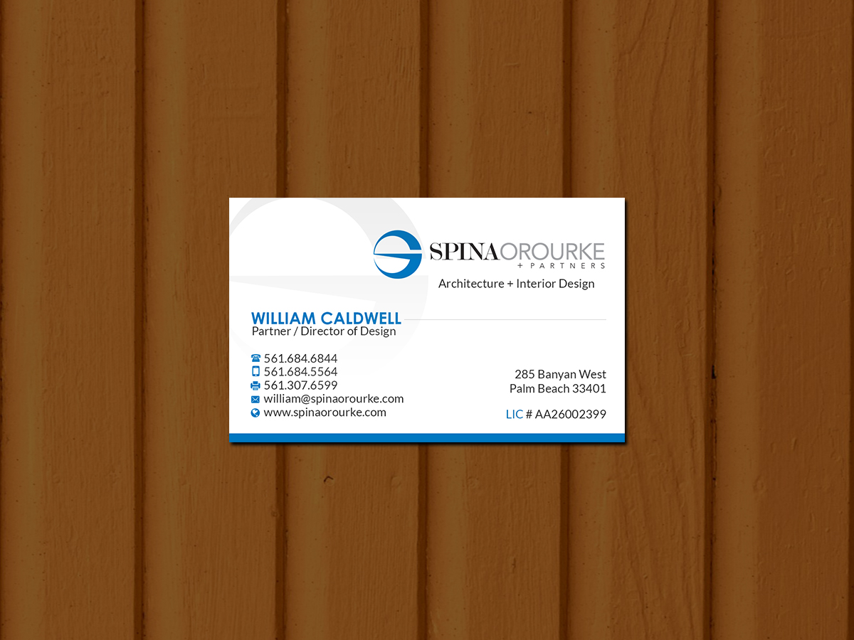 Business Card Design by Creations Box 2015 for this project | Design #23186082