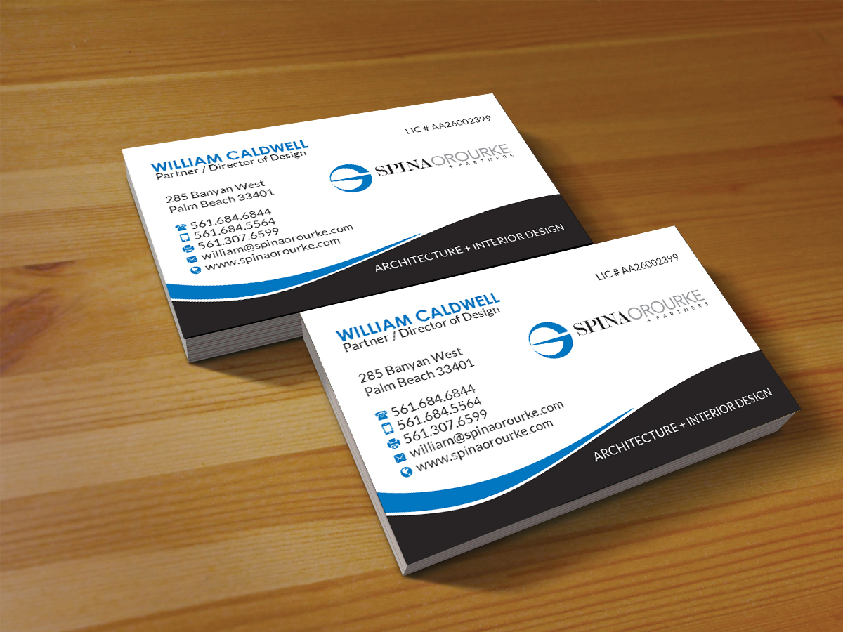 Business Card Design by Creations Box 2015 for this project | Design #23186101