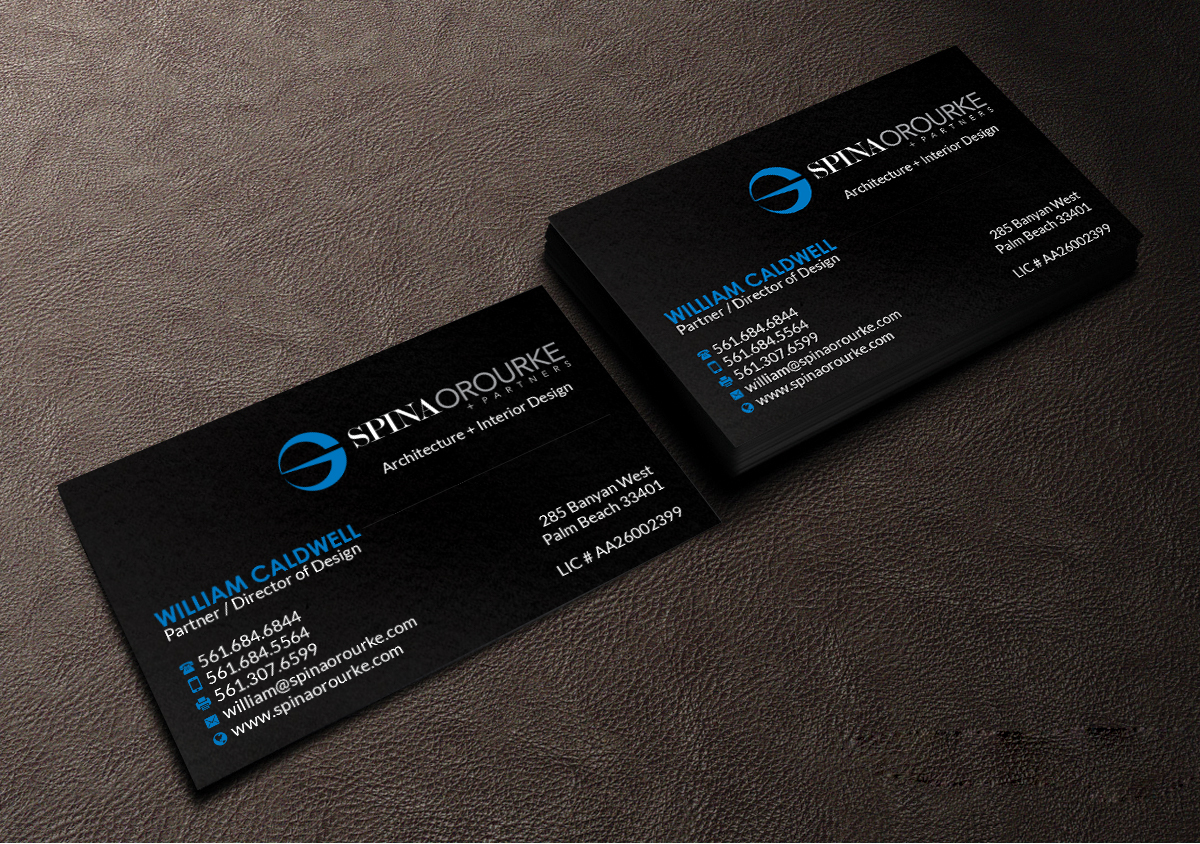 Business Card Design by Creations Box 2015 for this project | Design #23186102