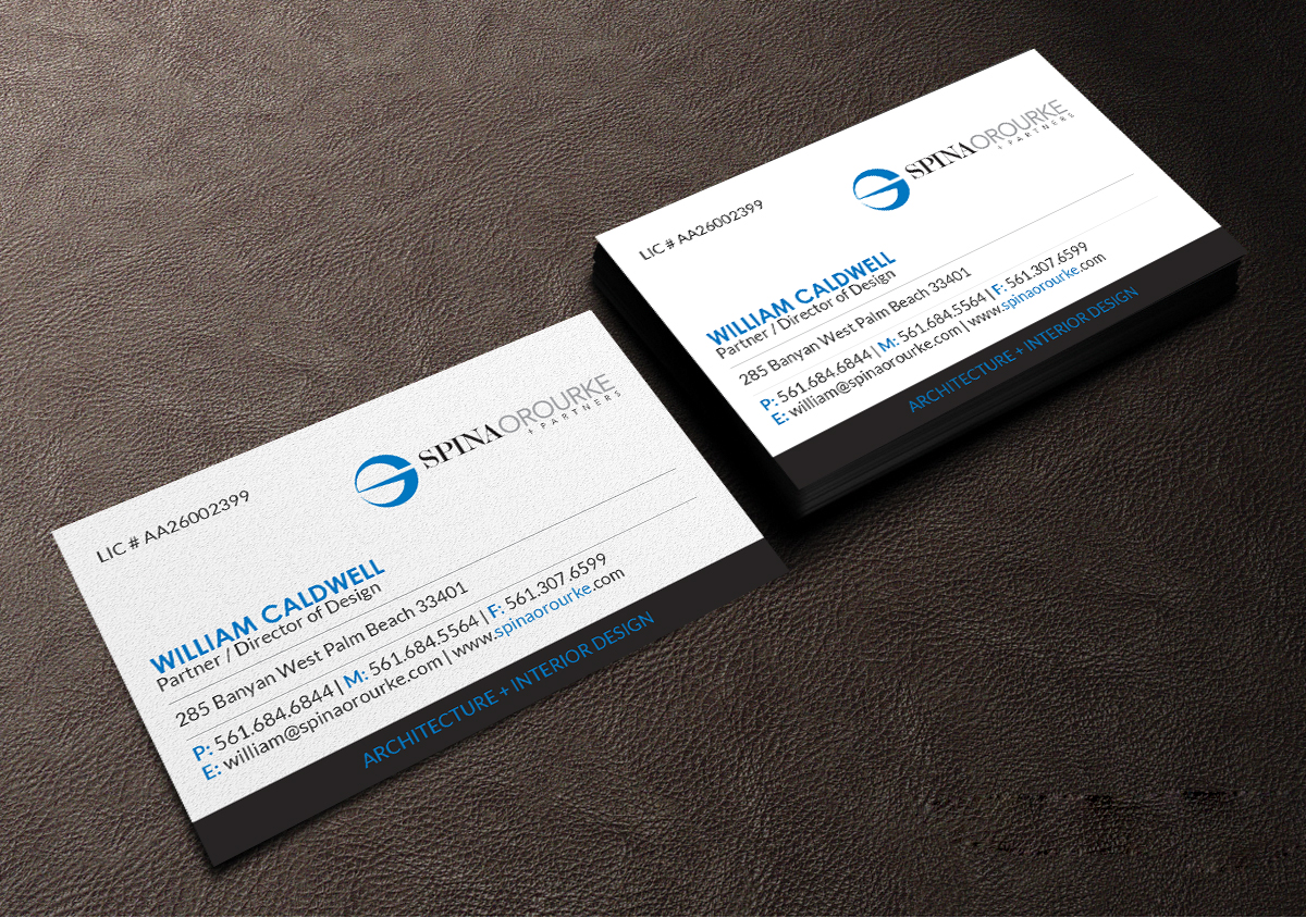 Business Card Design by Creations Box 2015 for this project | Design #23186106