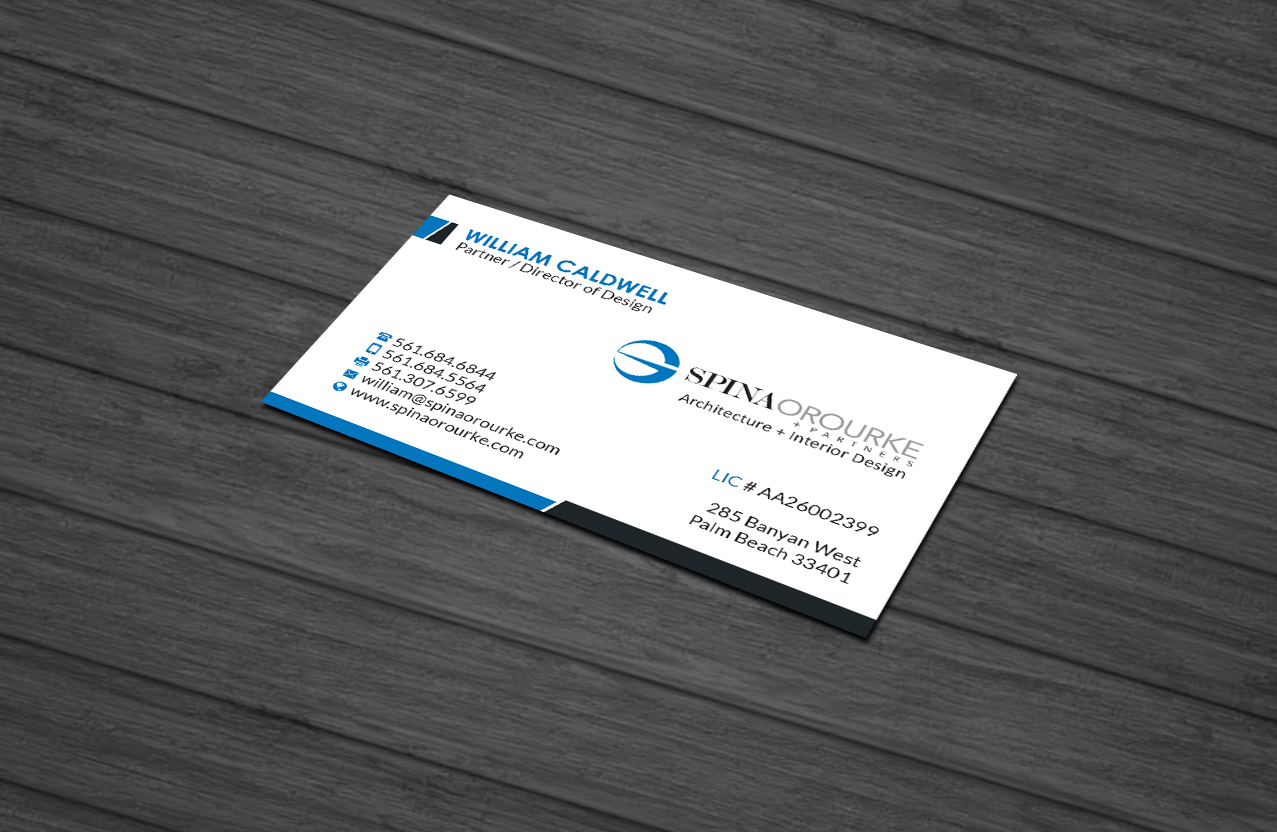 Business Card Design by Creations Box 2015 for this project | Design #23186159