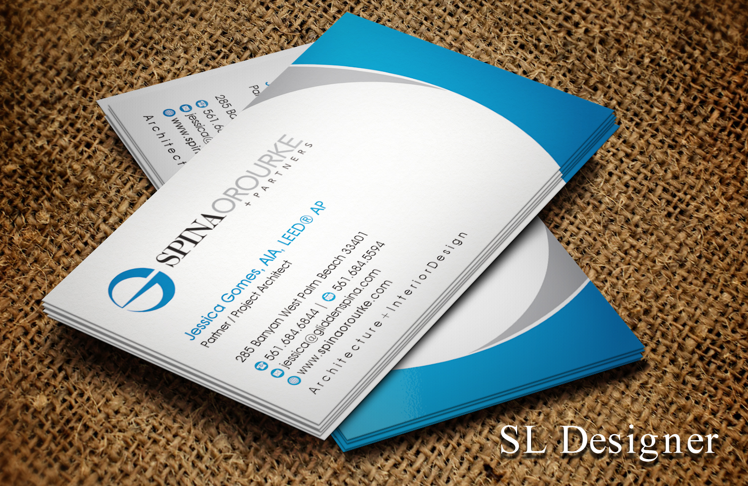 Business Card Design by SL Designer for this project | Design #23182508