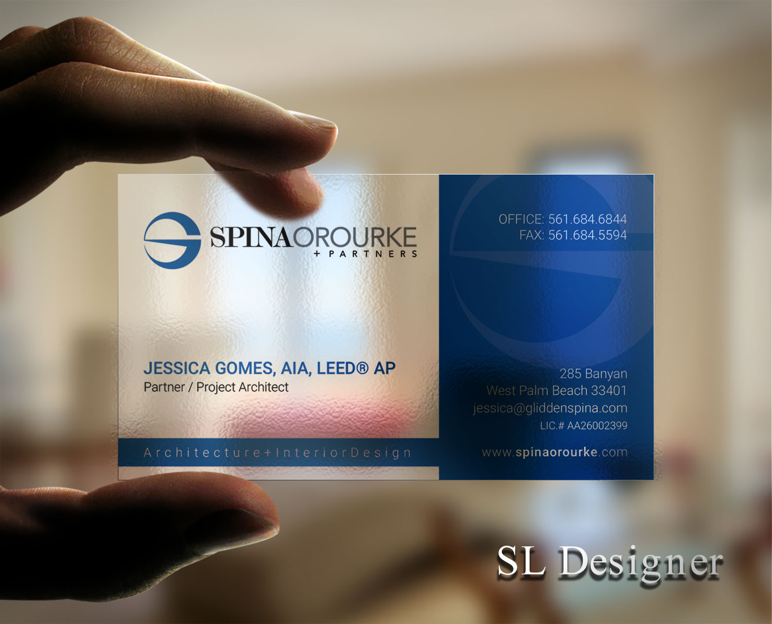 Visitenkarten-Design von SL Designer für dieses Projekt | Design #23182520