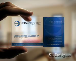Business Card Makeover. Recreate a sleek modern design for our business card.  | Design de Carte de Visite par SL Designer