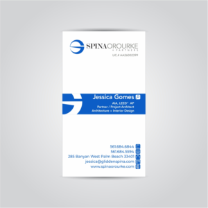 Business Card Makeover. Recreate a sleek modern design for our business card.  | Business Card Design by Ahmed Graphics