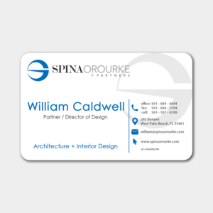 Business Card Makeover. Recreate a sleek modern design for our business card.  | Business Card Design by Muhammad Saaed