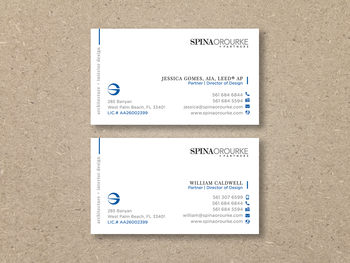 Business Card Design by Moumita_ for this project | Design #23181113