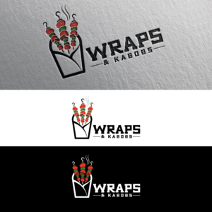 Wraps & Kabobs | Logo-Design von Graphic Bricks