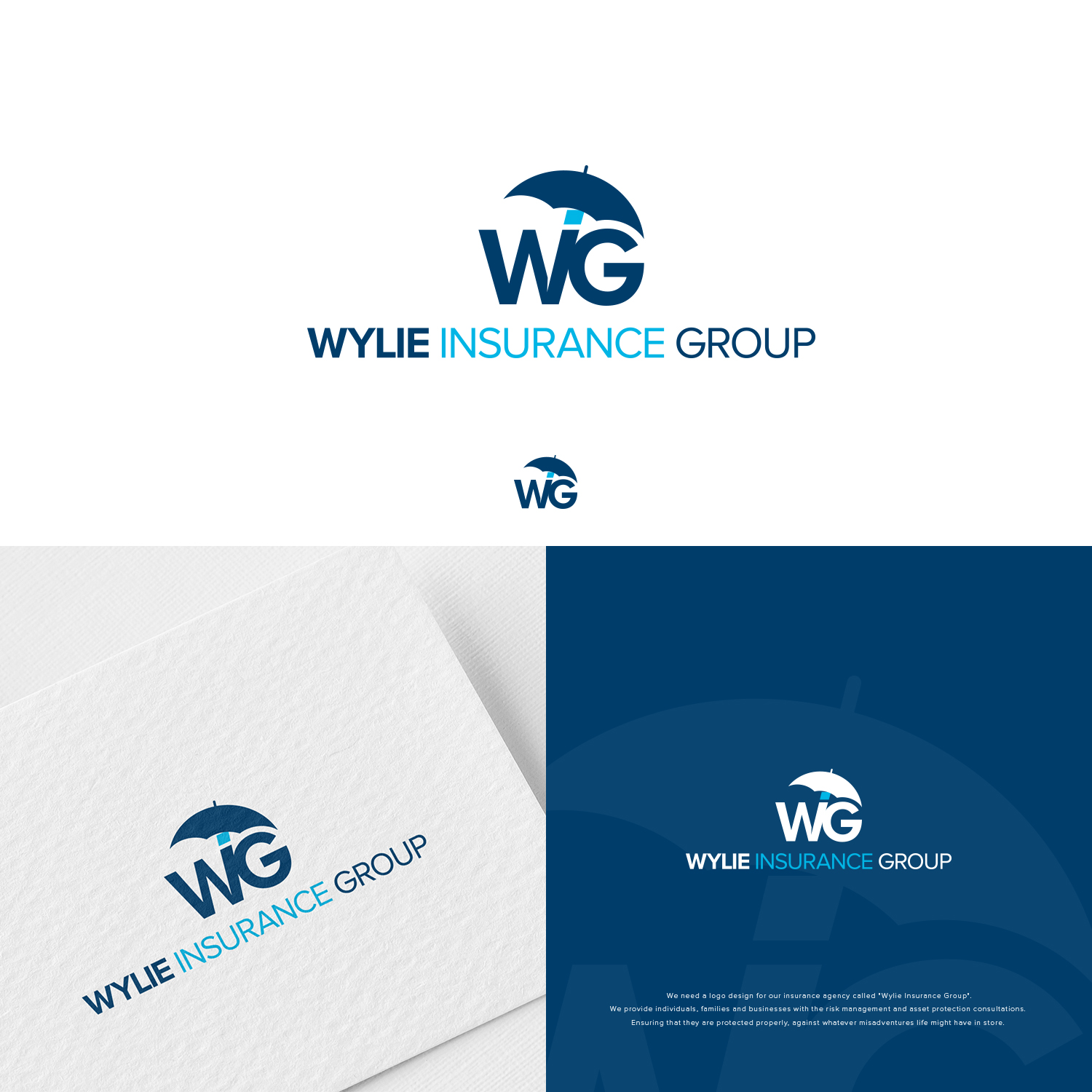 Logo Design by designbysy for Wylie Insurance Group | Design #23181201