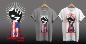 Defend Trump-Defend Liberty | Design de T-shirt par Al Pech