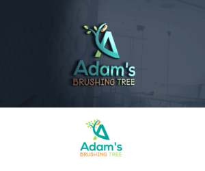 Adam's Brushing Tree | Logo-Design von Anekaa